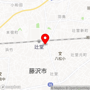 三井のリパーク 辻堂1丁目の地図