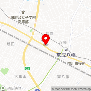 ファミリーマート 市川平田一丁目店の地図