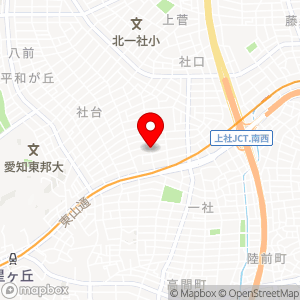 名鉄協商パーキング 一社駅北の地図