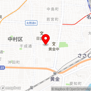 名鉄協商パーキング 中村白子町第2の地図