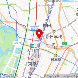 大手町プレイス駐車場【ハイルーフ】の地図