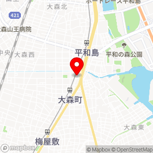 マルエツ 大森町店の地図