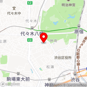 コインパーク 富ヶ谷1丁目の地図