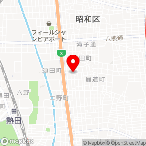 タイムズ亀城町第１内駐車場の地図