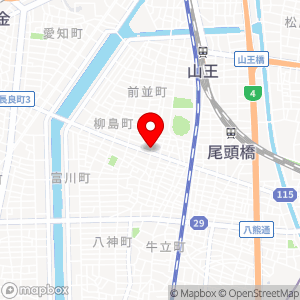 名鉄協商パーキング 五女子第2の地図