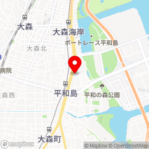 東洋CARMAX 大森本町の地図