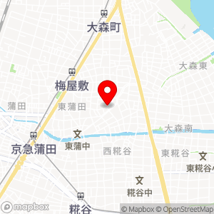 三井のリパーク 大森中3丁目の地図