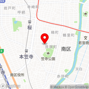 FK若草町パーキングの地図