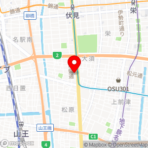 APパーク 大須の地図