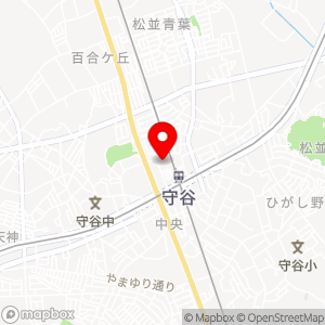 三井のリパーク 守谷駅西口の地図