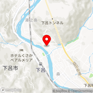 下呂温泉 白鷺乃湯の地図