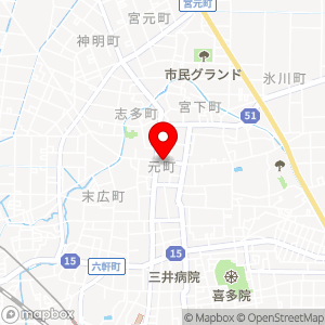 三井のリパーク 川越元町1丁目第2の地図