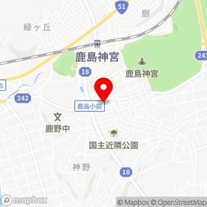 セブン-イレブン 鹿嶋宮中店の地図