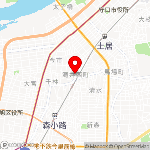 スーパー玉出 千林店の地図