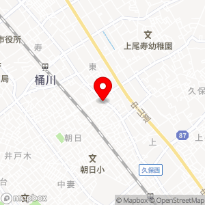 ローソン 桶川神明一丁目店の地図