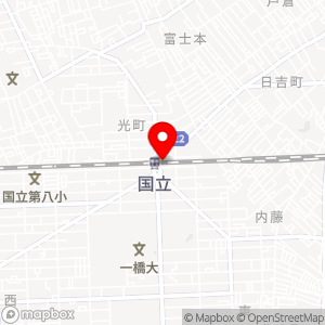 カルディ nonowa国立店の地図