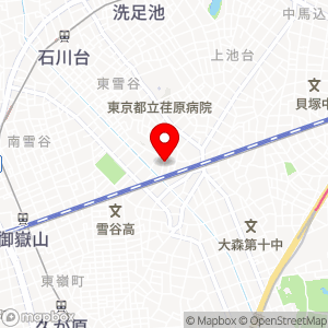 SANパーク 東雪谷 1の地図