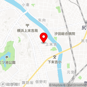 タイムズ 上末吉2丁目公園前の地図