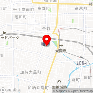 三井のリパーク JR岐阜駅南の地図
