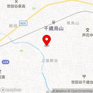 ナビパーク 上祖師谷第3の地図
