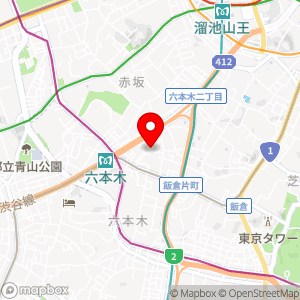 タイムズ 六本木第43の地図