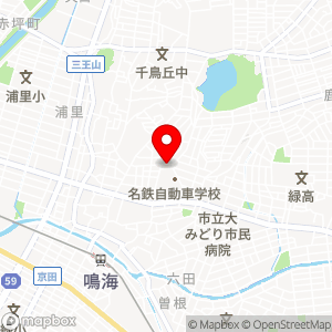 名鉄協商パーキング 鳴海町文木の地図