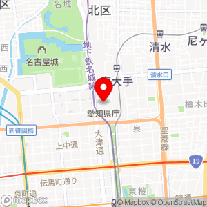 ファミリーマート 愛知県庁店の地図