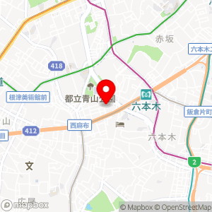タイムズ 西麻布第38の地図