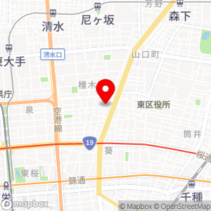 名鉄協商パーキング ひがし泉第7の地図