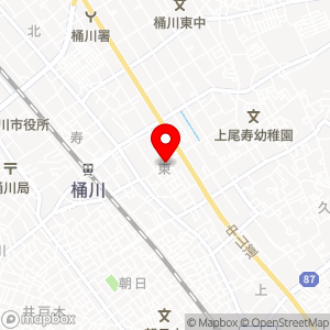タイムズ 桶川東2丁目の地図