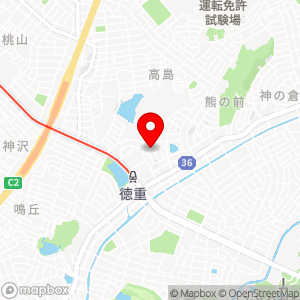 ヒルズウォーク裏駐車場の地図