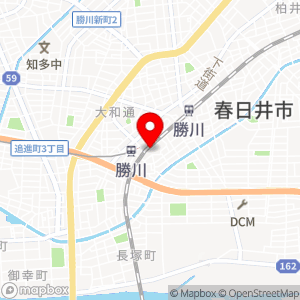 名鉄協商パーキング 勝川駅南の地図