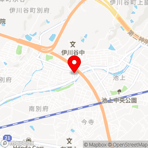 サンディ 神戸北別府店の地図