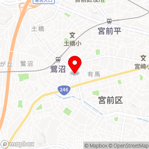 まいばすけっと 鷺沼駅南店の地図