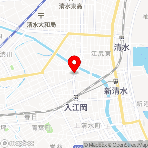 デポ 清水入江店の地図