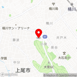 テリオスパーキング TERIOS TIME130上尾泉台の地図