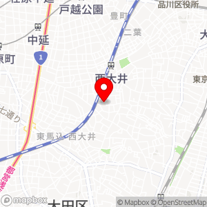 三井のリパーク 西大井4丁目の地図