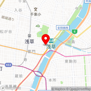 ファミリーマート 浅草雷門前店の地図