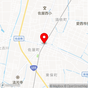 名鉄協商パーキング 佐屋駅前の地図