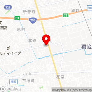 タイムパーキング 草加北谷の地図