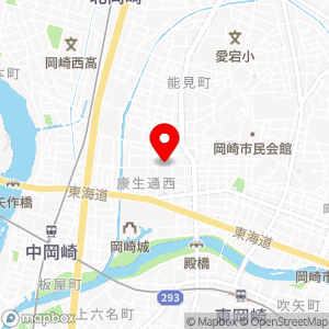 三井のリパーク 岡崎材木町1丁目の地図