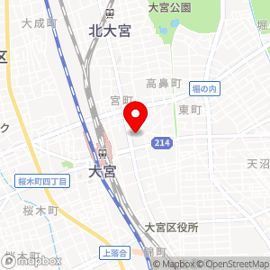 PEN さいたま市大宮区大門町2丁目の地図