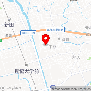 セブン-イレブン 草加中根2丁目店の地図