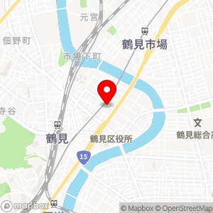 ファミリーマート 鶴見中央三丁目店の地図