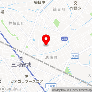 セブン-イレブン 安城篠目町店の地図