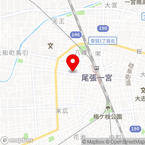名鉄協商パーキング 一宮神山1丁目の地図