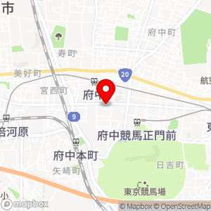 パークジャパン 府中宮町第1の地図