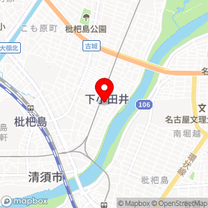 名鉄協商パーキング 下小田井駅南の地図