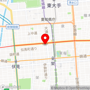 NPD 西鉄ホテルクルーム名古屋駐車場の地図