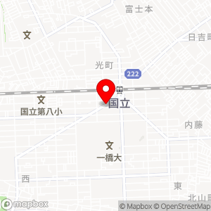 ファミリーマート 国立中一丁目店の地図